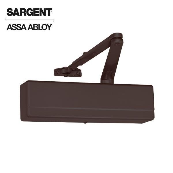 Sargent 1431 Series Surface Mechanical Closer Tri-pack (Regular arm Parallel arm Top jamb mount) Dark Oxidiz SRG-1431-UO-10BE